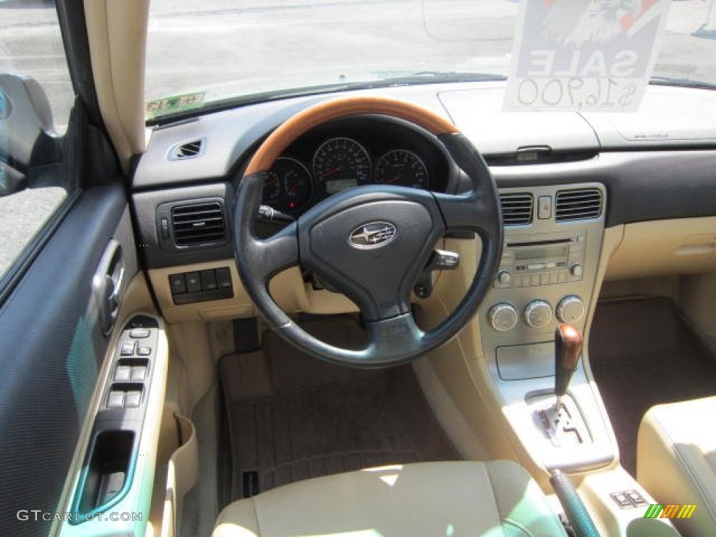 2007 Forester 2.5 X L.L.Bean Edition - Evergreen Metallic / Desert Beige photo #15