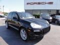 2009 Basalt Black Metallic Porsche Cayenne Turbo S  photo #5