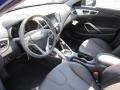 2012 Hyundai Veloster Black Interior Prime Interior Photo
