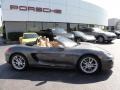 2013 Agate Grey Metallic Porsche Boxster   photo #7