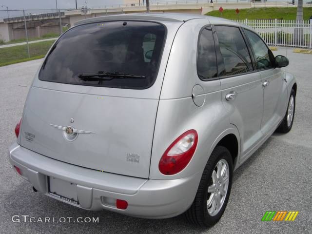 2007 PT Cruiser Limited - Bright Silver Metallic / Pastel Slate Gray photo #6