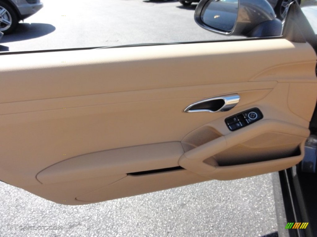 2013 Porsche Boxster Standard Boxster Model Luxor Beige Door Panel Photo #67533614