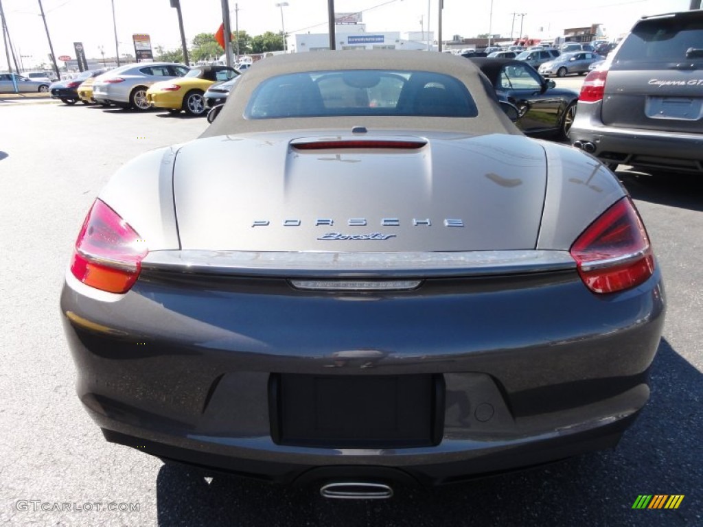 Agate Grey Metallic 2013 Porsche Boxster Standard Boxster Model Exterior Photo #67533800