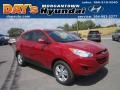 Garnet Red - Tucson GLS AWD Photo No. 1