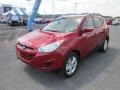 Garnet Red - Tucson GLS AWD Photo No. 3
