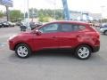Garnet Red - Tucson GLS AWD Photo No. 4