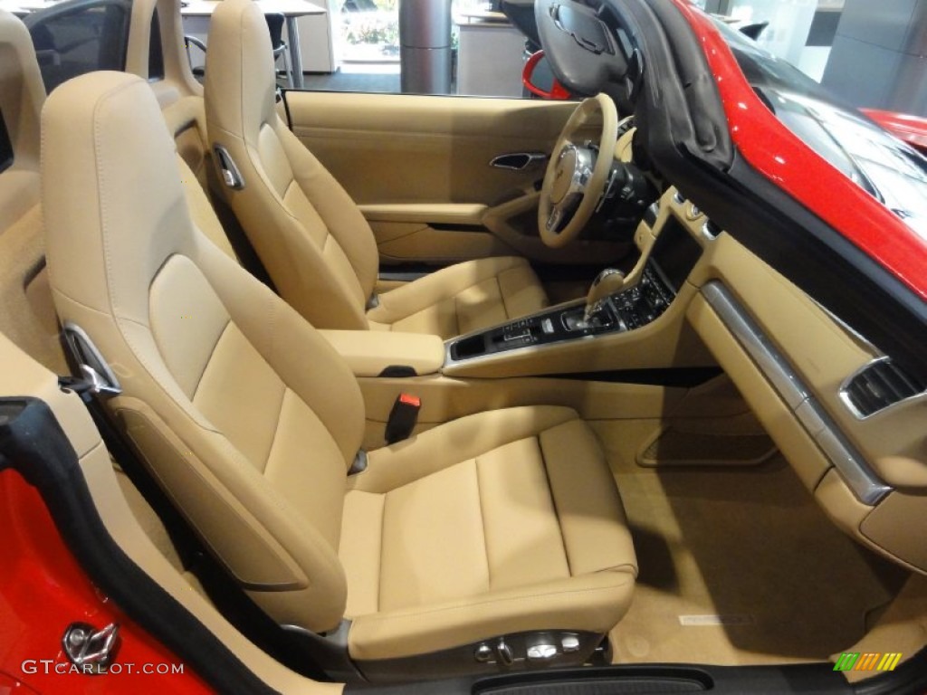 Luxor Beige Interior 2013 Porsche Boxster S Photo #67534001