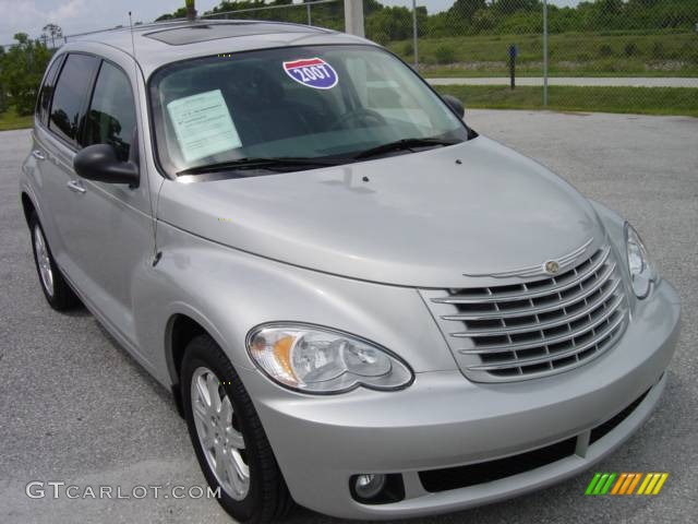 2007 PT Cruiser Limited - Bright Silver Metallic / Pastel Slate Gray photo #7