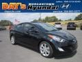 2013 Midnight Black Hyundai Elantra Limited  photo #1