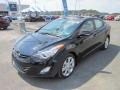 2013 Midnight Black Hyundai Elantra Limited  photo #3