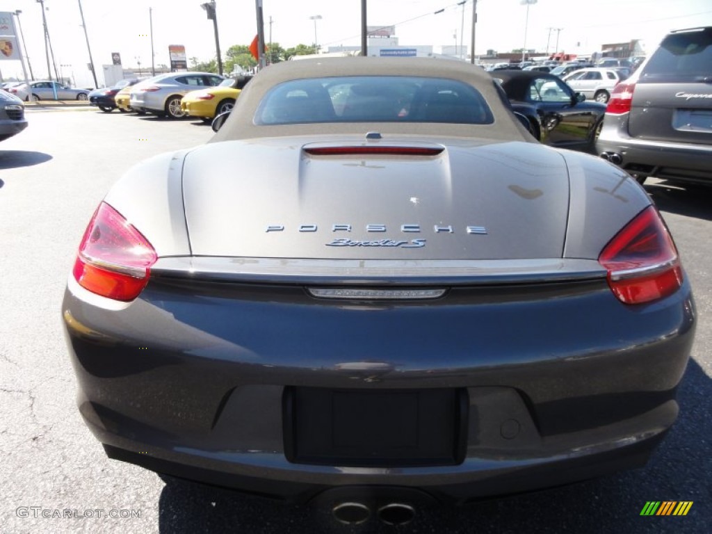 2013 Boxster S - Agate Grey Metallic / Black photo #33