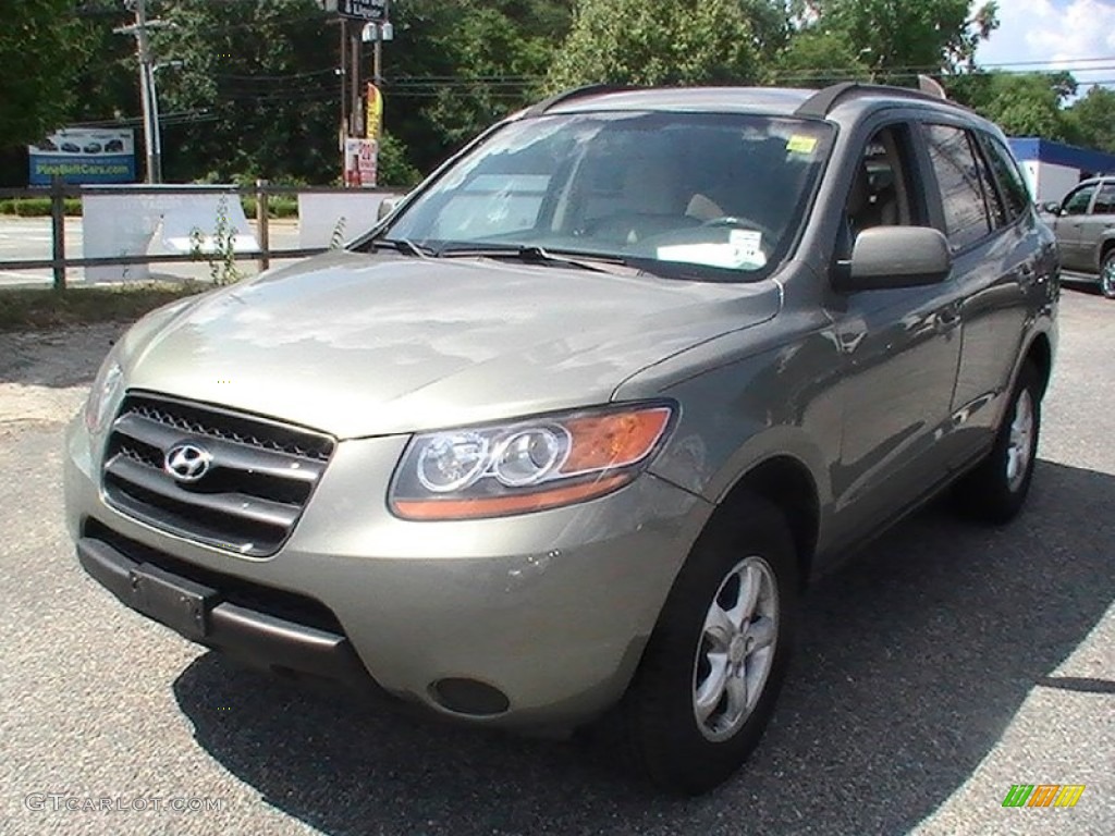 2008 Santa Fe GLS - Natural Khaki Green / Beige photo #1