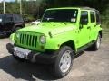 Front 3/4 View of 2012 Wrangler Unlimited Sahara 4x4