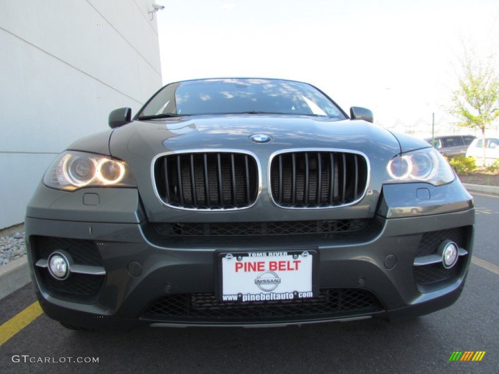 2009 X6 xDrive35i - Tasman Green Metallic / Saddle Brown Nevada Leather photo #2