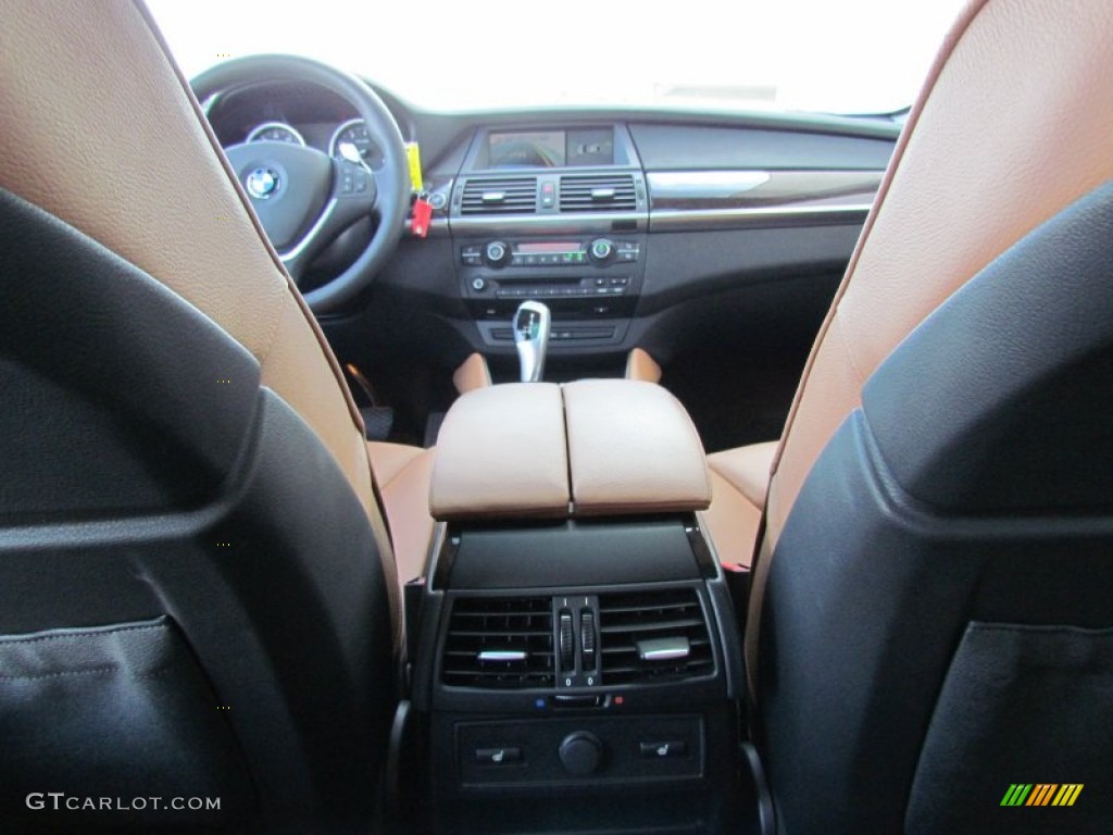 2009 X6 xDrive35i - Tasman Green Metallic / Saddle Brown Nevada Leather photo #9