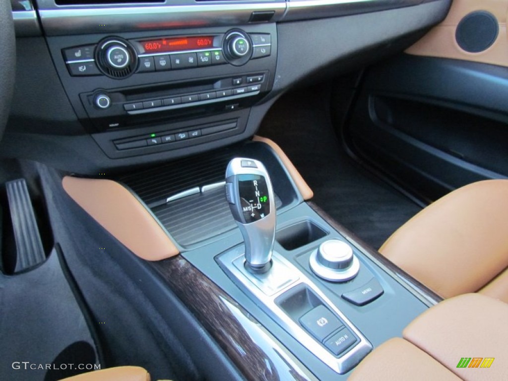 2009 X6 xDrive35i - Tasman Green Metallic / Saddle Brown Nevada Leather photo #13