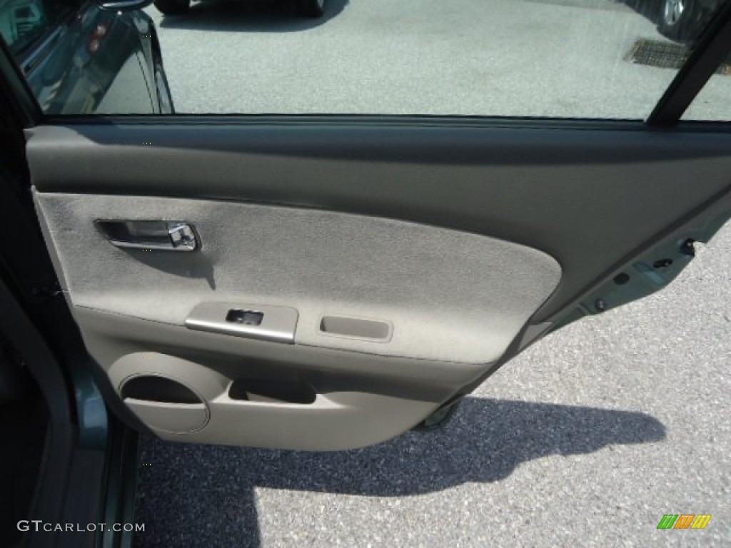 2005 Altima 2.5 S - Mystic Emerald Green / Blond photo #21