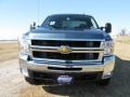 2009 Blue Granite Metallic Chevrolet Silverado 2500HD LTZ Crew Cab 4x4  photo #3