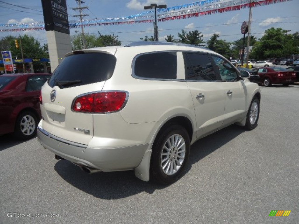 2010 Enclave CXL AWD - White Diamond Tricoat / Titanium/Dark Titanium photo #5