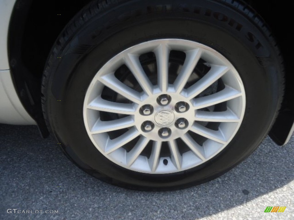 2010 Enclave CXL AWD - White Diamond Tricoat / Titanium/Dark Titanium photo #9