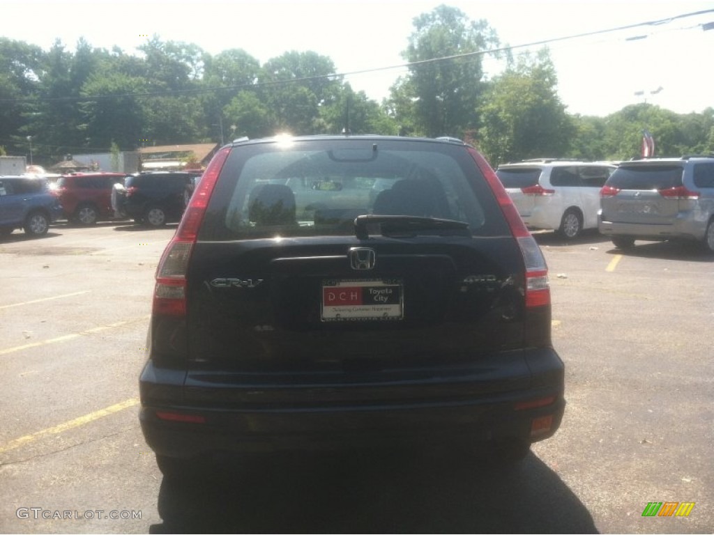 2010 CR-V LX AWD - Crystal Black Pearl / Black photo #7