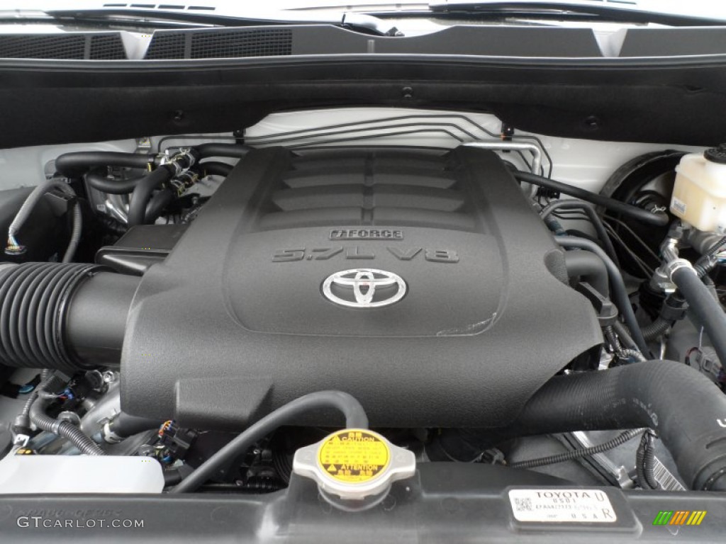 2012 Toyota Sequoia Platinum 5.7 Liter i-Force DOHC 32-Valve VVT-i V8 Engine Photo #67540682