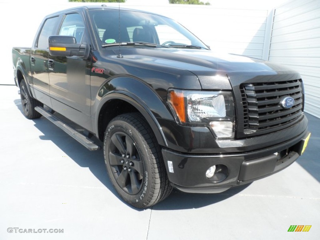 Tuxedo Black Metallic 2012 Ford F150 FX2 SuperCrew Exterior Photo #67541210