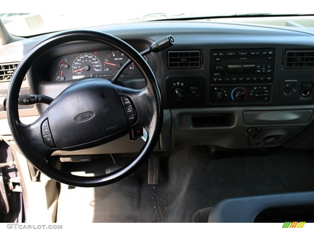 2002 F250 Super Duty XLT SuperCab 4x4 - True Blue Metallic / Medium Flint photo #5