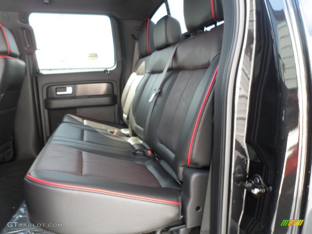 FX Sport Appearance Black/Red Interior 2012 Ford F150 FX2 SuperCrew Photo #67541378