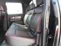 FX Sport Appearance Black/Red 2012 Ford F150 FX2 SuperCrew Interior Color