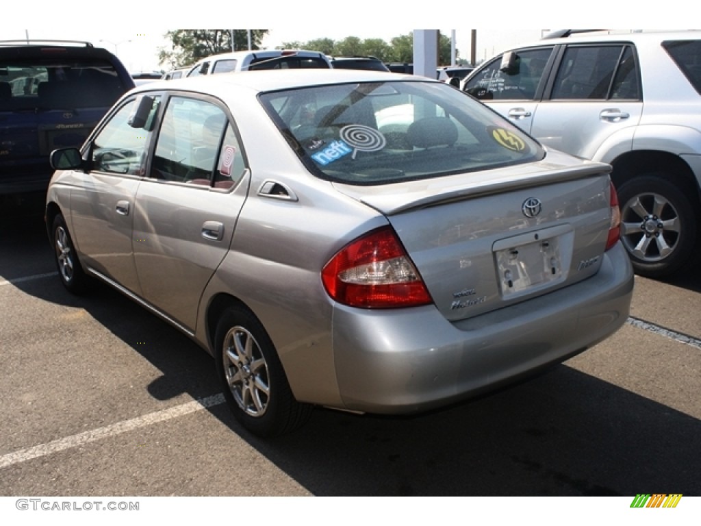2001 Prius Hybrid - Silver Strata Metallic / Gray photo #3