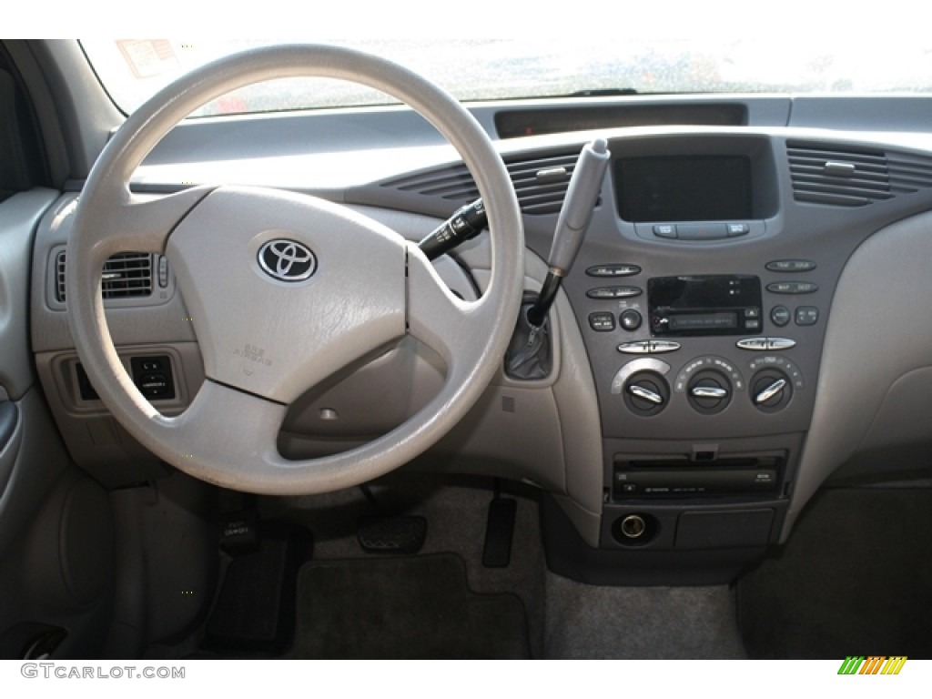 2001 Prius Hybrid - Silver Strata Metallic / Gray photo #5