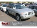 2001 Millennium Silver Metallic Toyota Highlander V6 4WD  photo #1