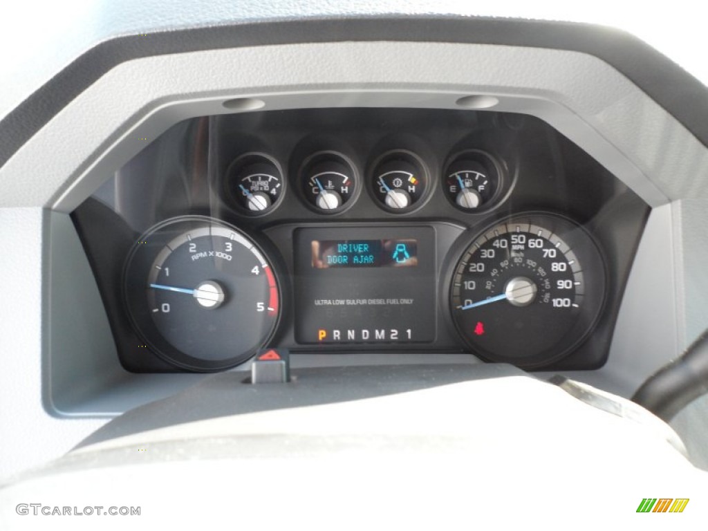 2012 Ford F250 Super Duty XLT Crew Cab 4x4 Gauges Photo #67541793