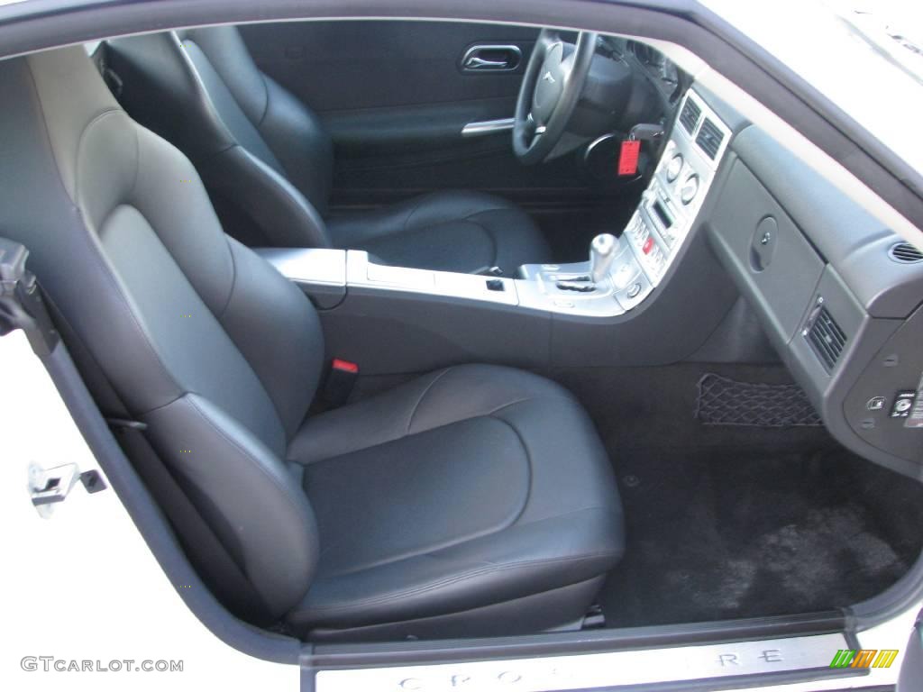 Dark Slate Gray Interior 2004 Chrysler Crossfire Limited Coupe Photo #6754182