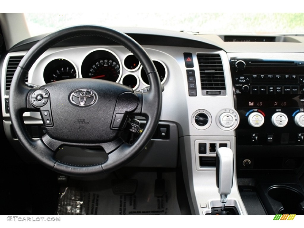 2008 Tundra Limited CrewMax 4x4 - Radiant Red / Graphite Gray photo #10