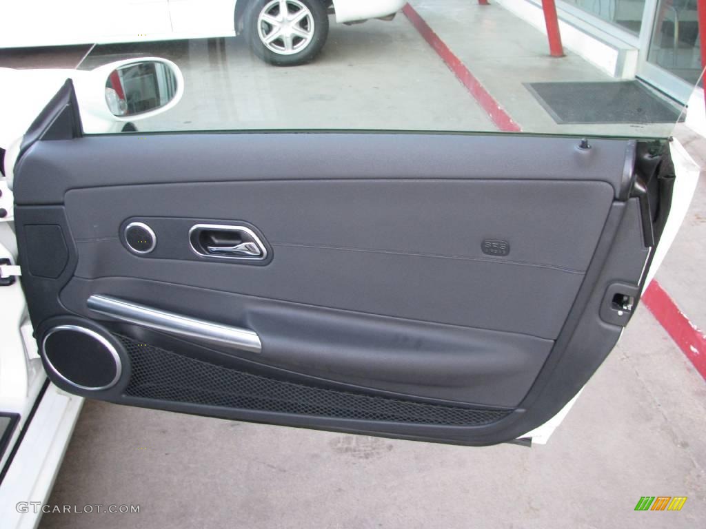 2004 Chrysler Crossfire Limited Coupe Dark Slate Gray Door Panel Photo #6754192