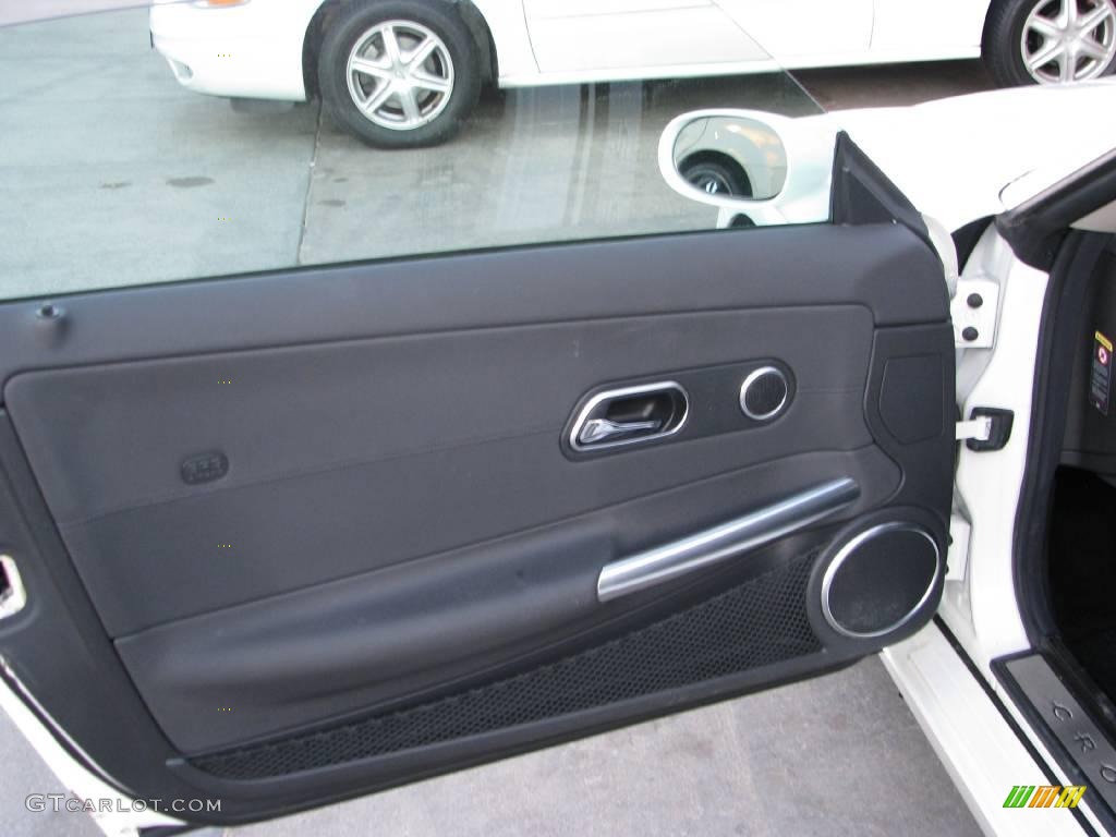2004 Chrysler Crossfire Limited Coupe Dark Slate Gray Door Panel Photo #6754202