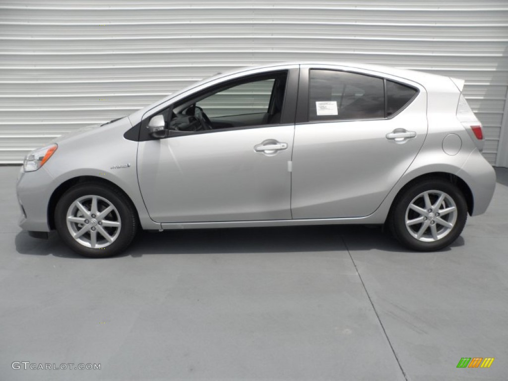 Classic Silver Metallic 2012 Toyota Prius c Hybrid Four Exterior Photo #67542153