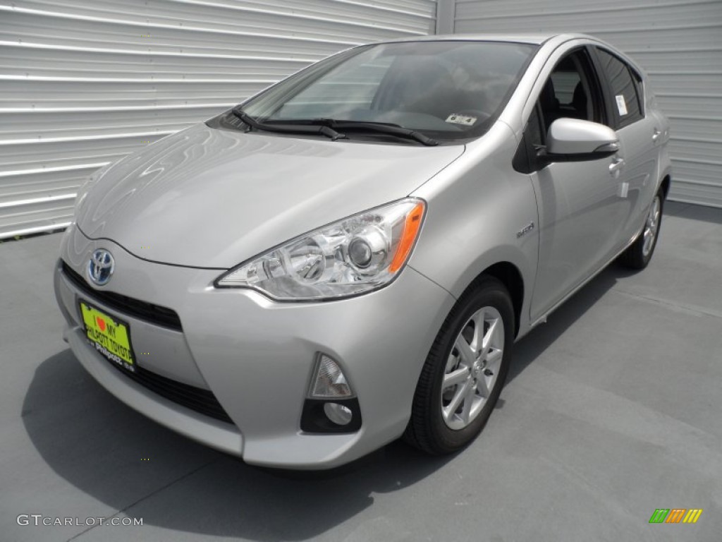 Classic Silver Metallic 2012 Toyota Prius c Hybrid Four Exterior Photo #67542162