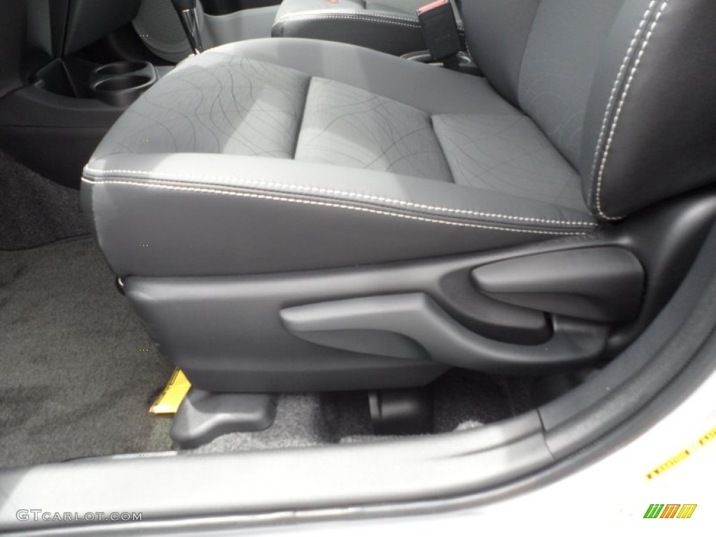Black Interior 2012 Toyota Prius c Hybrid Four Photo #67542324
