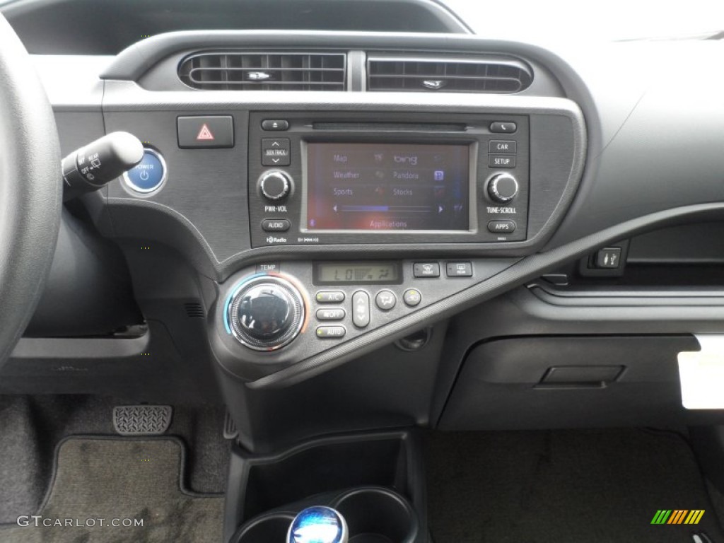 2012 Toyota Prius c Hybrid Four Controls Photo #67542339