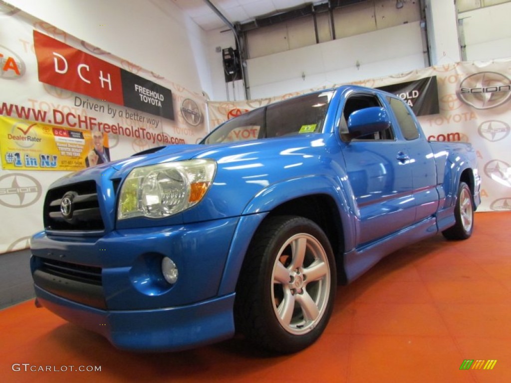 2005 Tacoma X-Runner - Speedway Blue / Graphite Gray photo #1