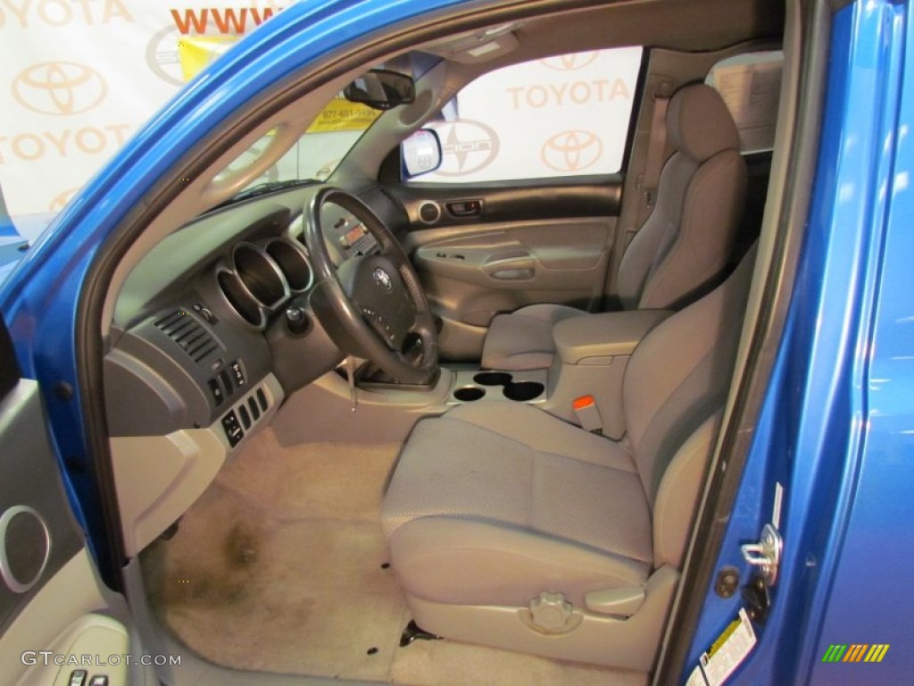 Graphite Gray Interior 2005 Toyota Tacoma X-Runner Photo #67542456
