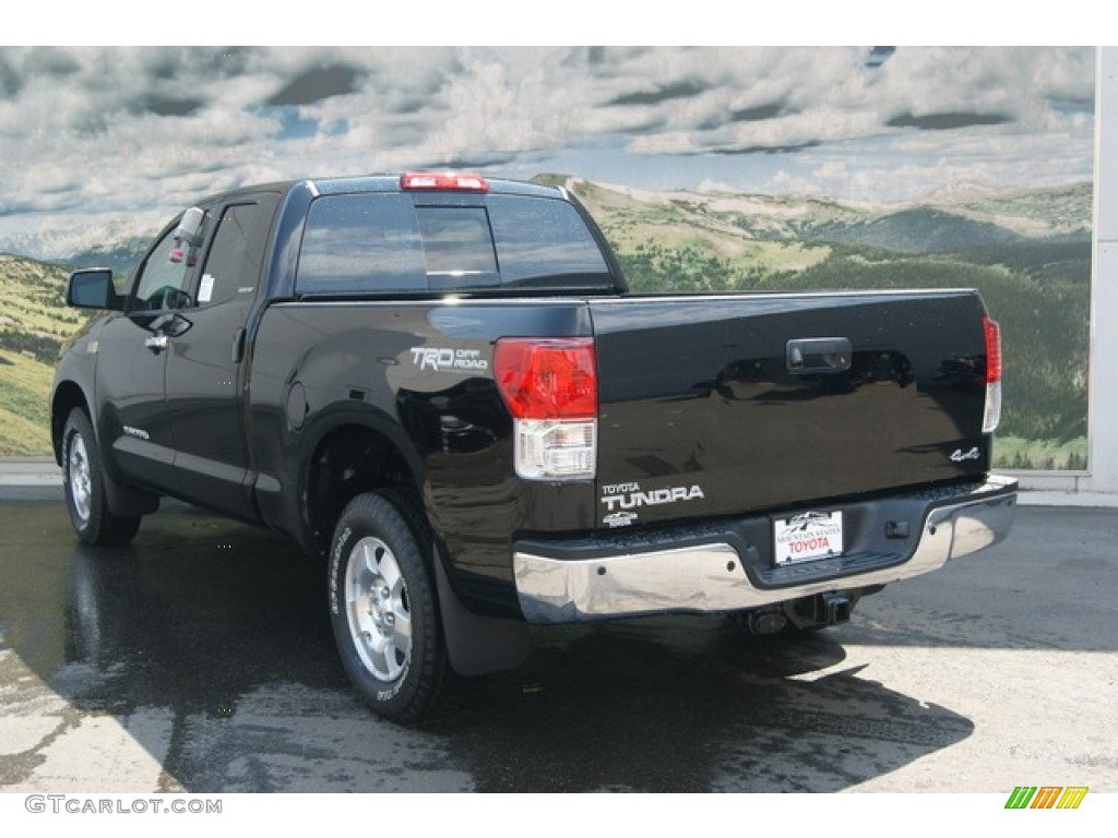 2012 Tundra Limited Double Cab 4x4 - Black / Red Rock photo #3