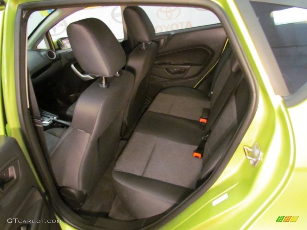 Charcoal Black Interior 2012 Ford Fiesta SE Hatchback Photo #67543890