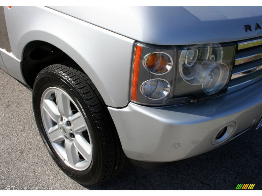 2004 Range Rover HSE - Zambezi Silver Metallic / Sand/Jet Black photo #15