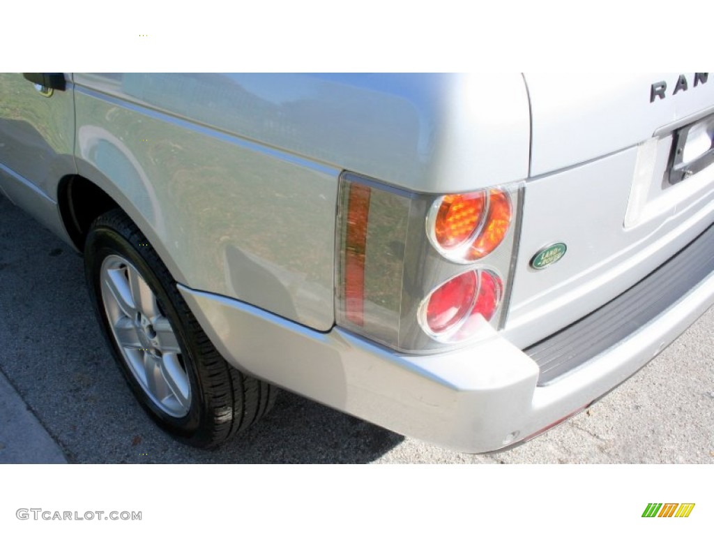 2004 Range Rover HSE - Zambezi Silver Metallic / Sand/Jet Black photo #17