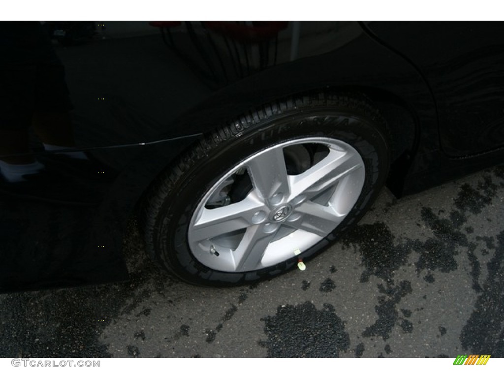 2012 Camry SE - Attitude Black Metallic / Black/Ash photo #10