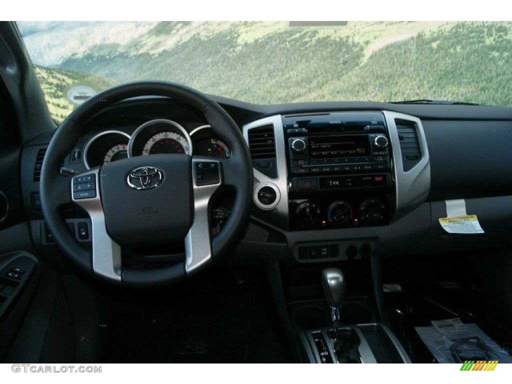 2012 Tacoma V6 TRD Double Cab 4x4 - Pyrite Mica / Graphite photo #6